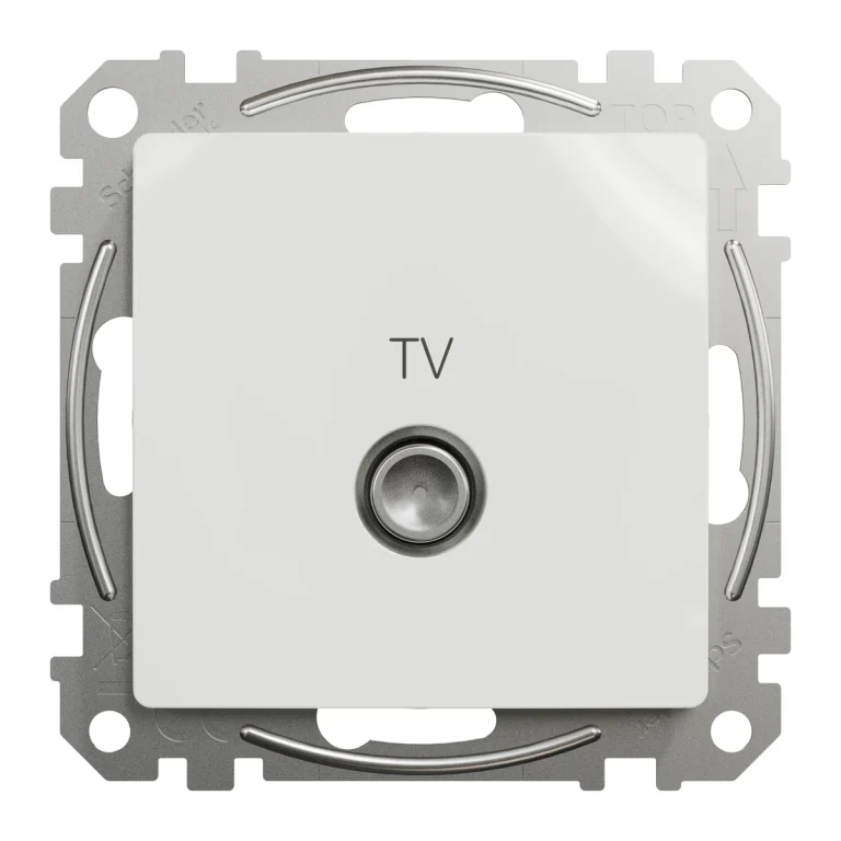 TV-розетка кінцева, 4dB, білий